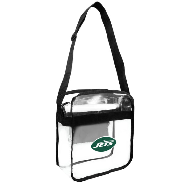 littlearth New York Jets Clear Carryall Crossbody