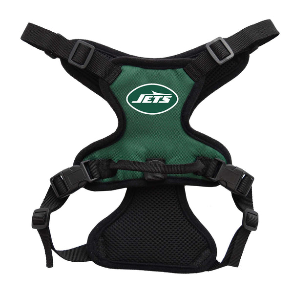 littlearth New York Jets Front Clip Pet Harness