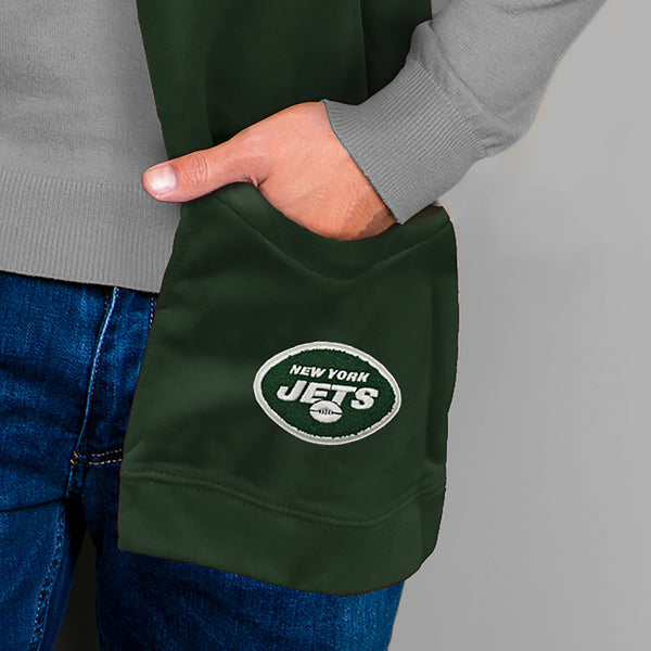 Littlearth New York Jets Jimmy Bean 4 In 1 Scarf