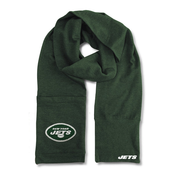 littlearth New York Jets Jimmy Bean 4 in 1 Scarf
