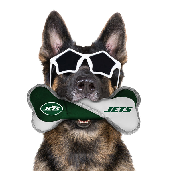 Littlearth New York Jets Pet Tug Bone