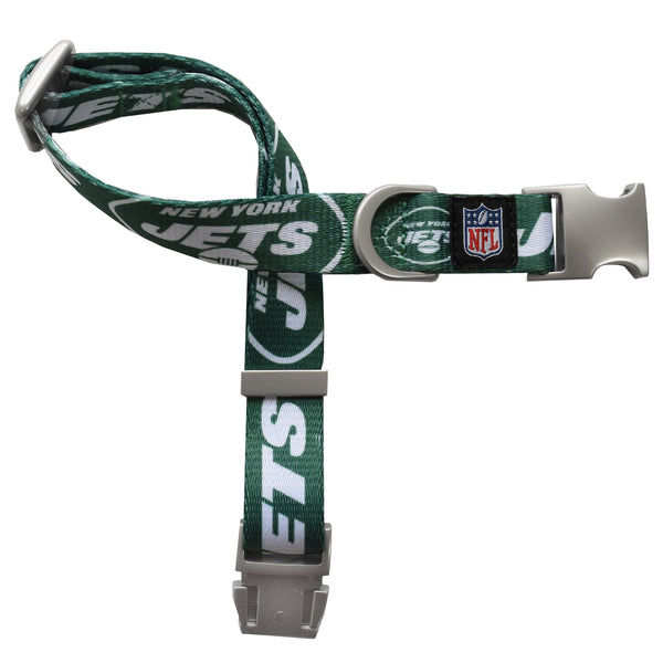 littlearth New York Jets Premium Pet Collar