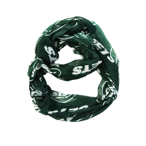 littlearth New York Jets Sheer Infinity Scarf