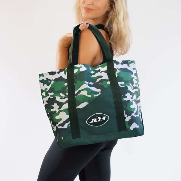 Littlearth New York Jets Super-Duty Camo Tote