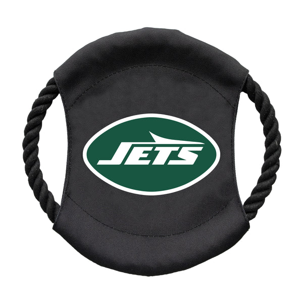 littlearth New York Jets Team Flying Disc Pet Toy