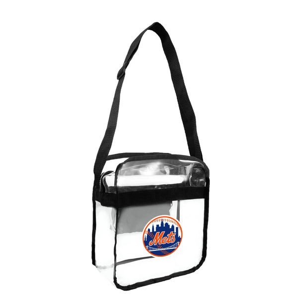 littlearth New York Mets Clear Carryall Crossbody
