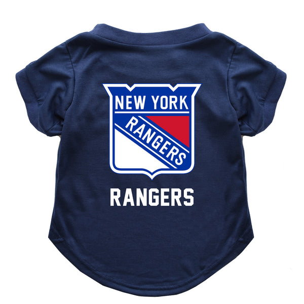 littlearth New York Rangers Pet T-Shirt