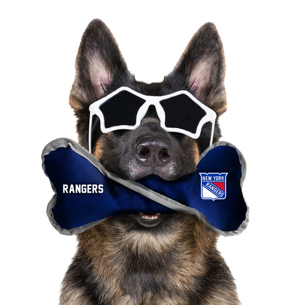Littlearth New York Rangers Pet Tug Bone