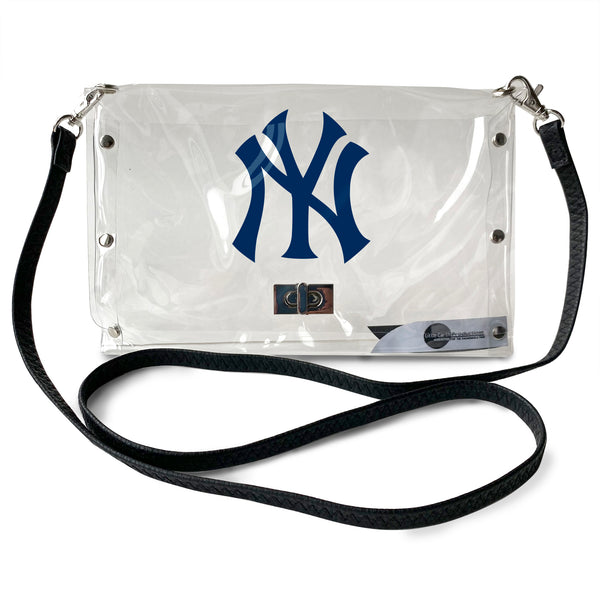 littlearth New York Yankees Clear Envelope Purse