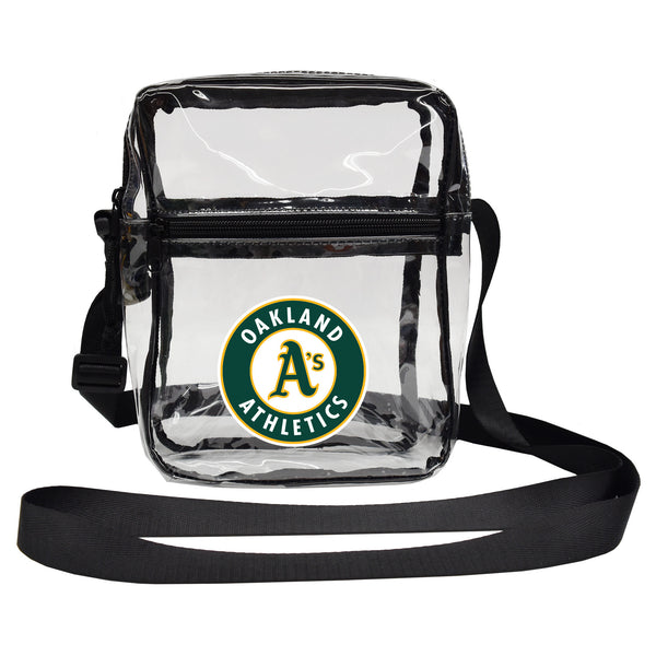 littlearth Oakland Athletics Clear Sideline Purse