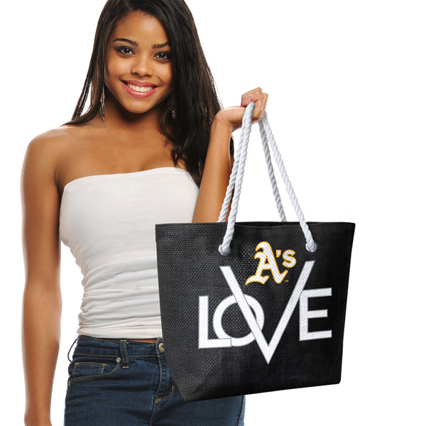 littlearth Oakland Athletics Love Tote