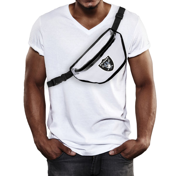 Littlearth Oakland Raiders Clear Fanny Pack