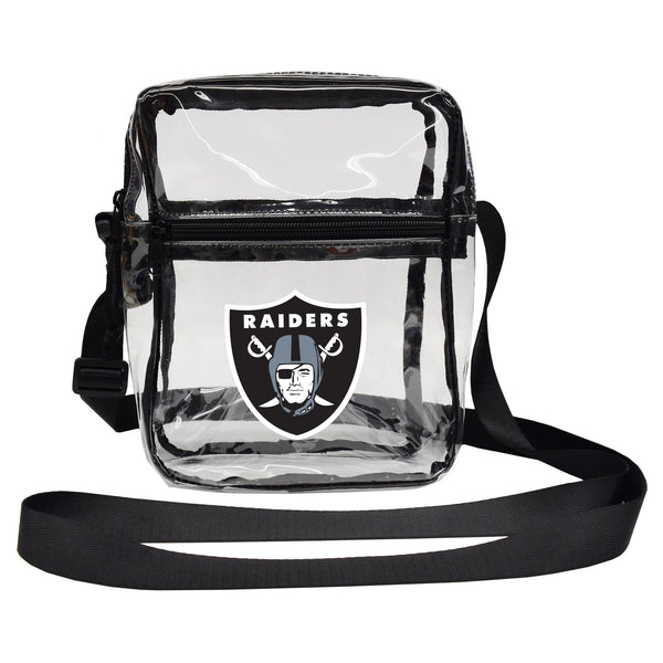 littlearth Oakland Raiders Clear Sideline Purse