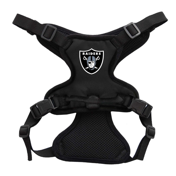 littlearth Oakland Raiders Front Clip Pet Harness