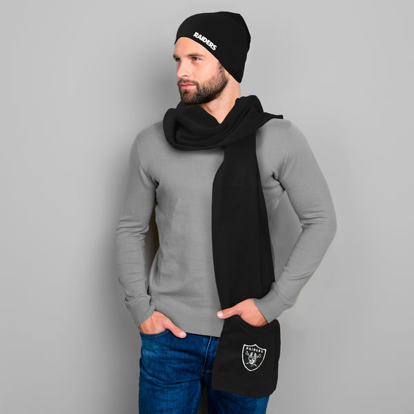 Littlearth Oakland Raiders Jimmy Bean 4 In 1 Scarf