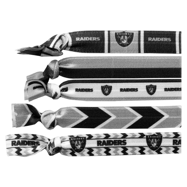 littlearth Oakland Raiders Knotted Hair Tie