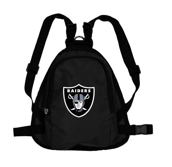 Littlearth Oakland Raiders Pet Mini Backpack