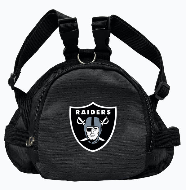 littlearth Oakland Raiders Pet Mini Backpack