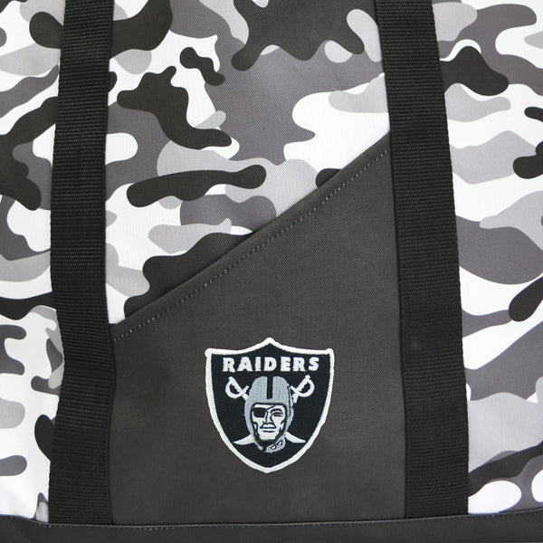 Littlearth Oakland Raiders Super-Duty Camo Tote
