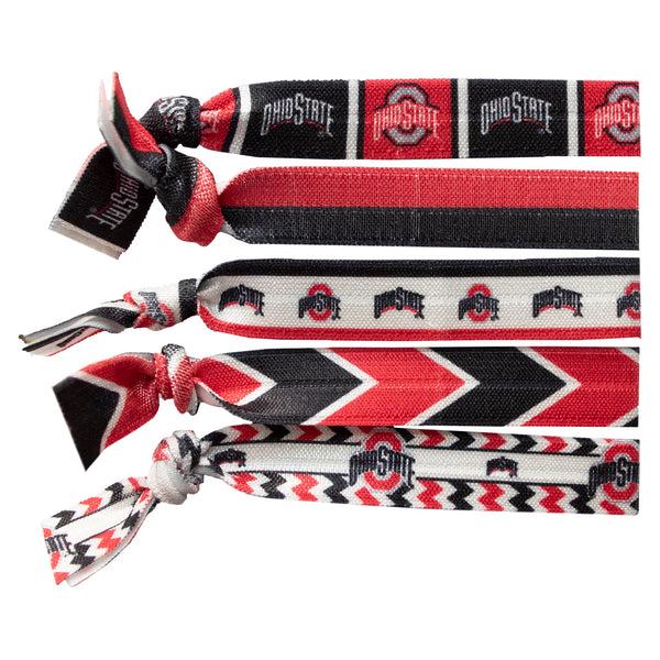 littlearth Ohio State University Knotted Hair Tie