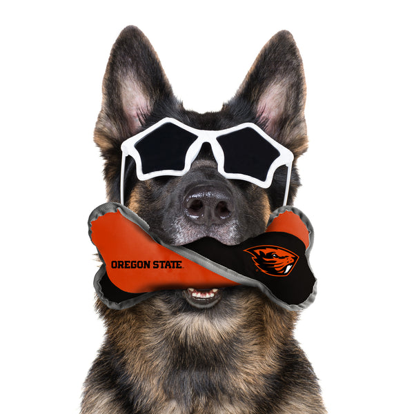 Littlearth Oregon State University Pet Tug Bone