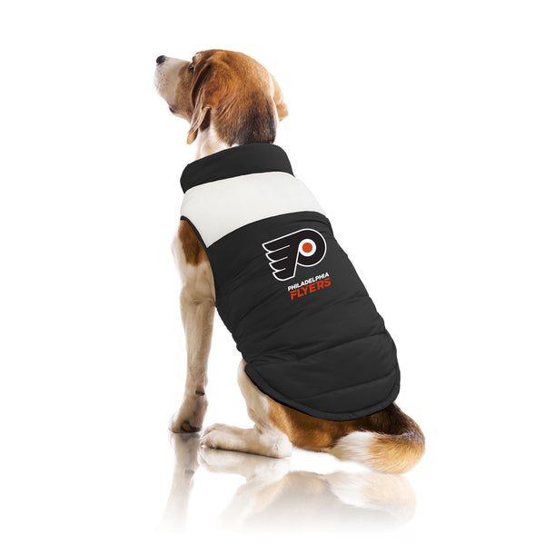 Littlearth Philadelphia Flyers Pet Parka Puff Vest
