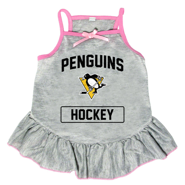 littlearth Pittsburgh Penguins Pet Dress Grey Type