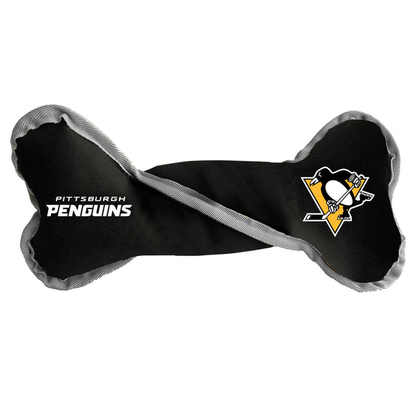 littlearth Pittsburgh Penguins Pet Tug Bone