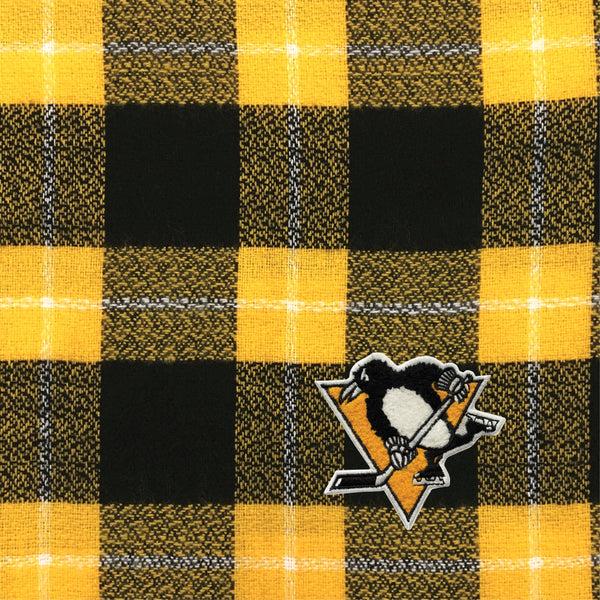 Littlearth Pittsburgh Penguins Plaid Blanket Scarf