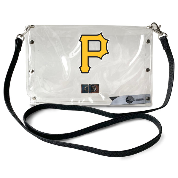 littlearth Pittsburgh Pirates Clear Envelope Purse
