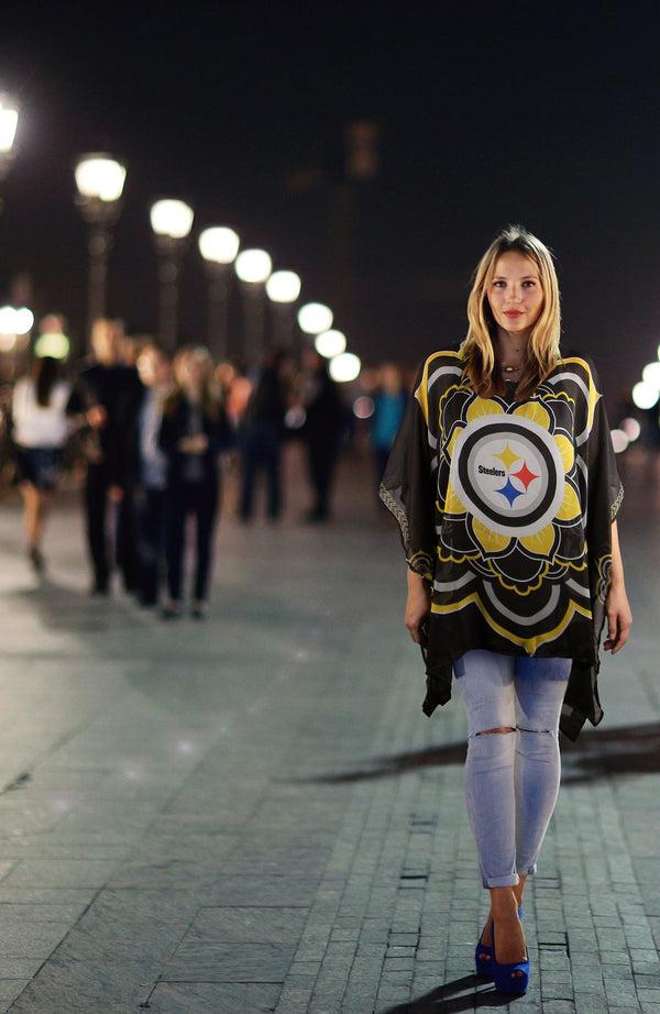 Littlearth Pittsburgh Steelers Caftan Flower