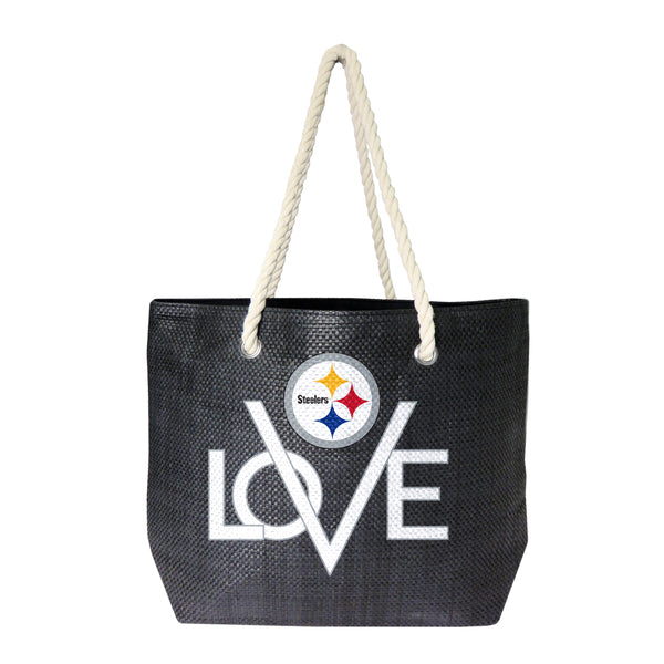 littlearth Pittsburgh Steelers Love Tote