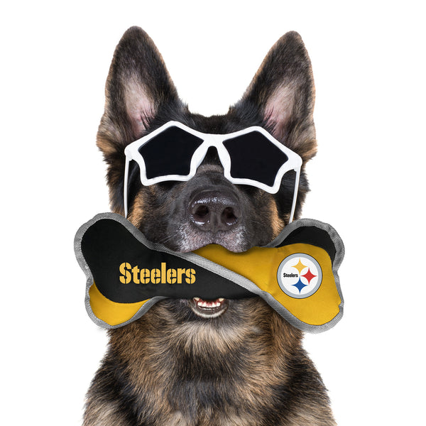 Littlearth Pittsburgh Steelers Pet Tug Bone