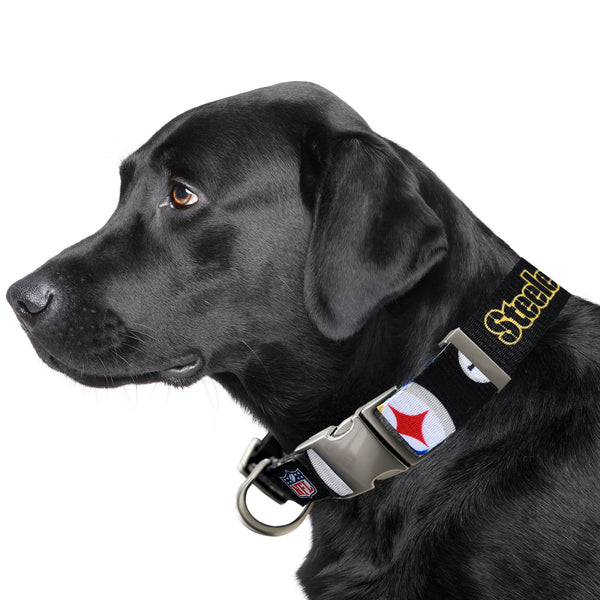 Littlearth Pittsburgh Steelers Premium Pet Collar