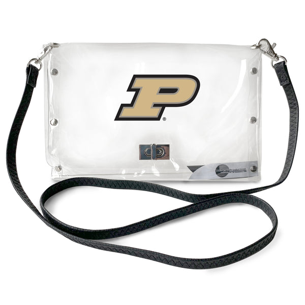 littlearth Purdue University Clear Envelope Purse