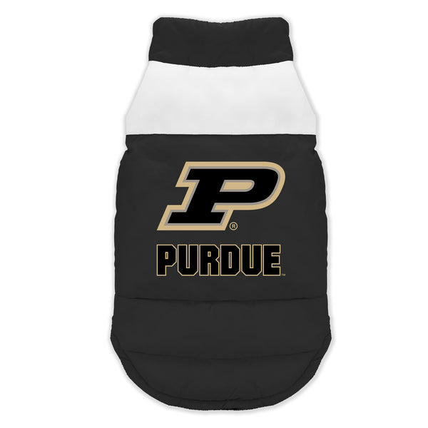 littlearth Purdue University Pet Parka Puff Vest