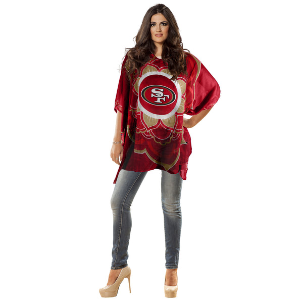 Littlearth San Francisco 49ers Caftan Flower