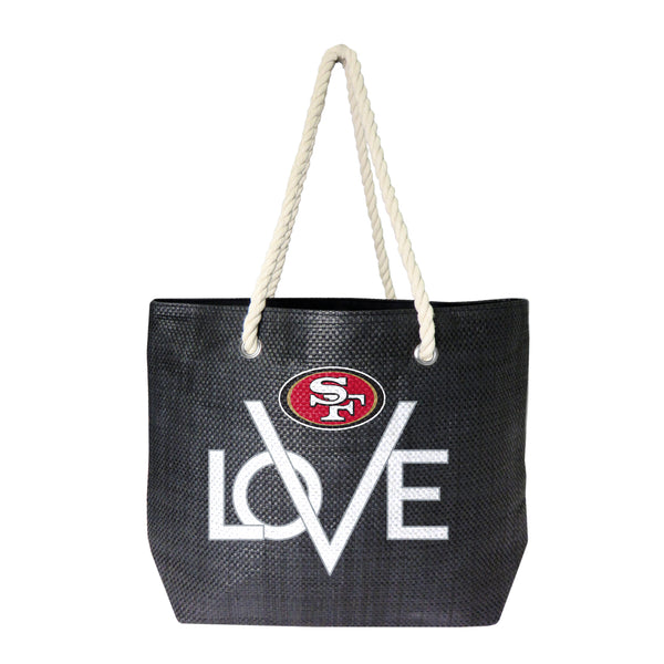 littlearth San Francisco 49ers Love Tote