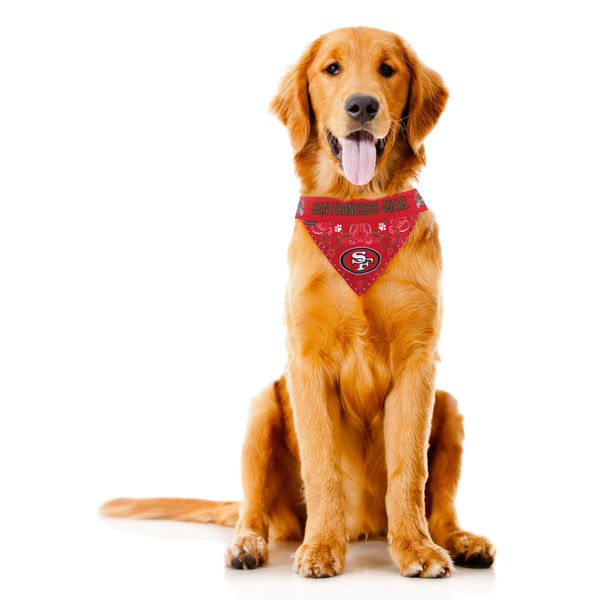 Littlearth San Francisco 49ers Pet Bandana