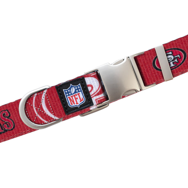 Littlearth San Francisco 49ers Premium Pet Collar