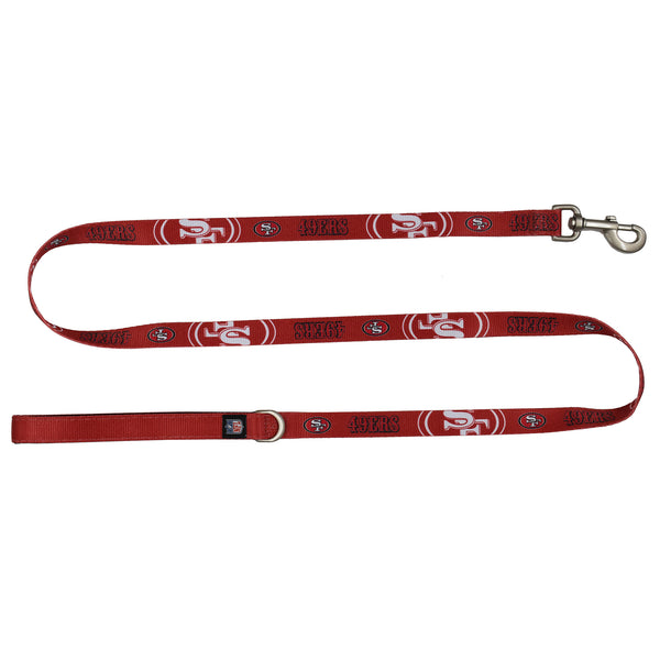 littlearth San Francisco 49ers Premium Pet Lead
