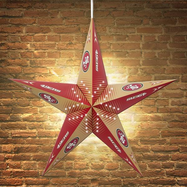 littlearth San Francisco 49ers Star Lantern