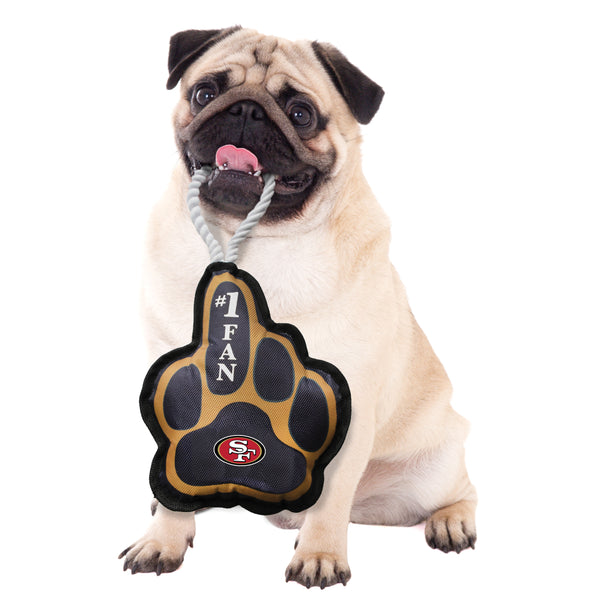 Littlearth San Francisco 49ers Super Fan Pet Toy