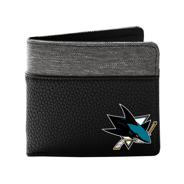littlearth San Jose Sharks Pebble BiFold Wallet