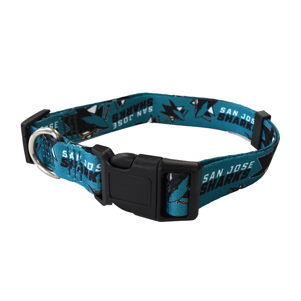 littlearth San Jose Sharks Pet Team Collar