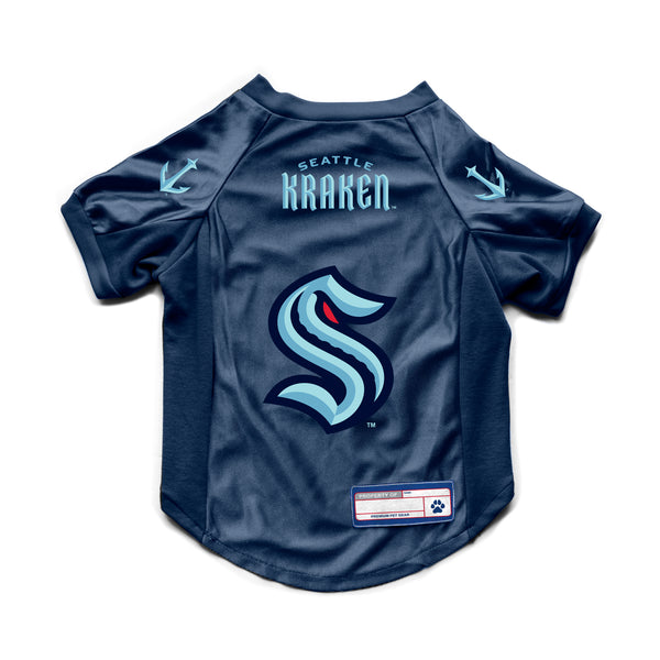 littlearth Seattle Kraken Pet Stretch Jersey