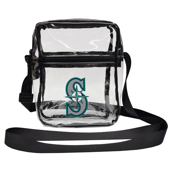 littlearth Seattle Mariners Clear Sideline Purse