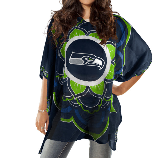 Littlearth Seattle Seahawks Caftan Flower