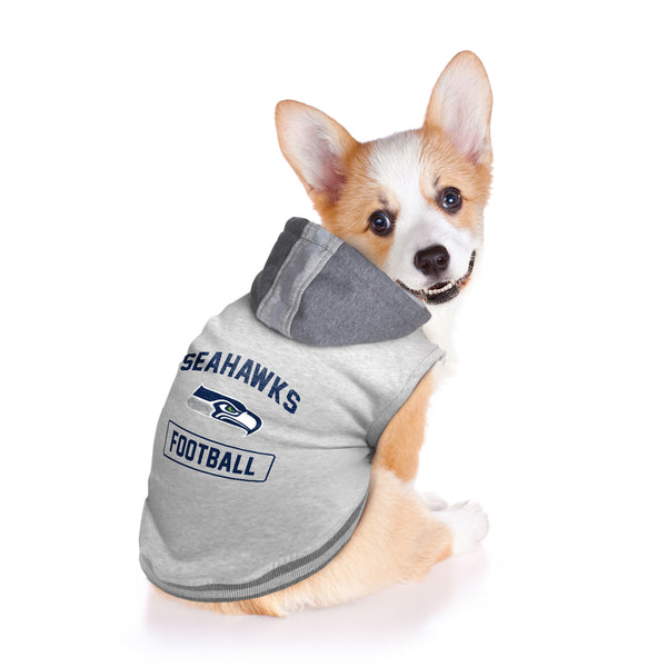 Littlearth Seattle Seahawks Pet Hooded Crewneck