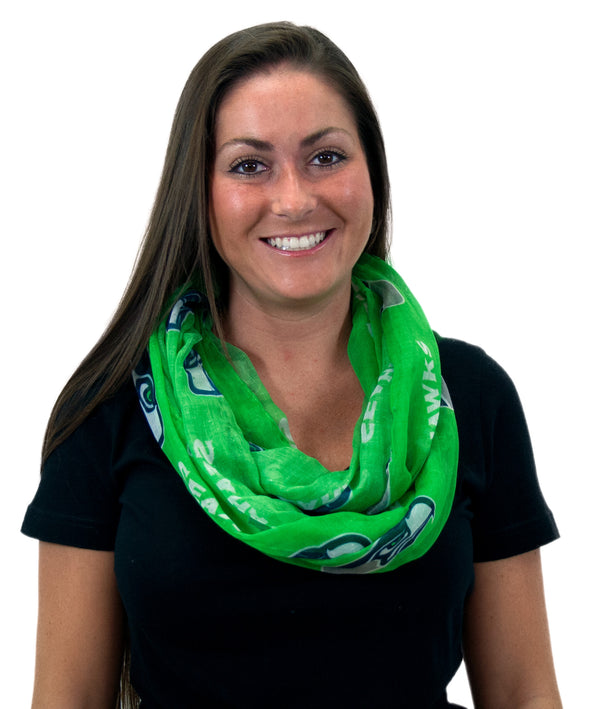 Littlearth Seattle Seahawks Sheer Infinity Scarf